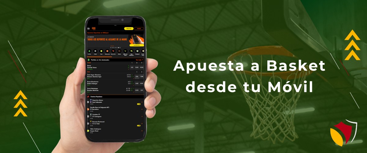 Apuesta a Basket desde tu Móvil, betbrothers.es