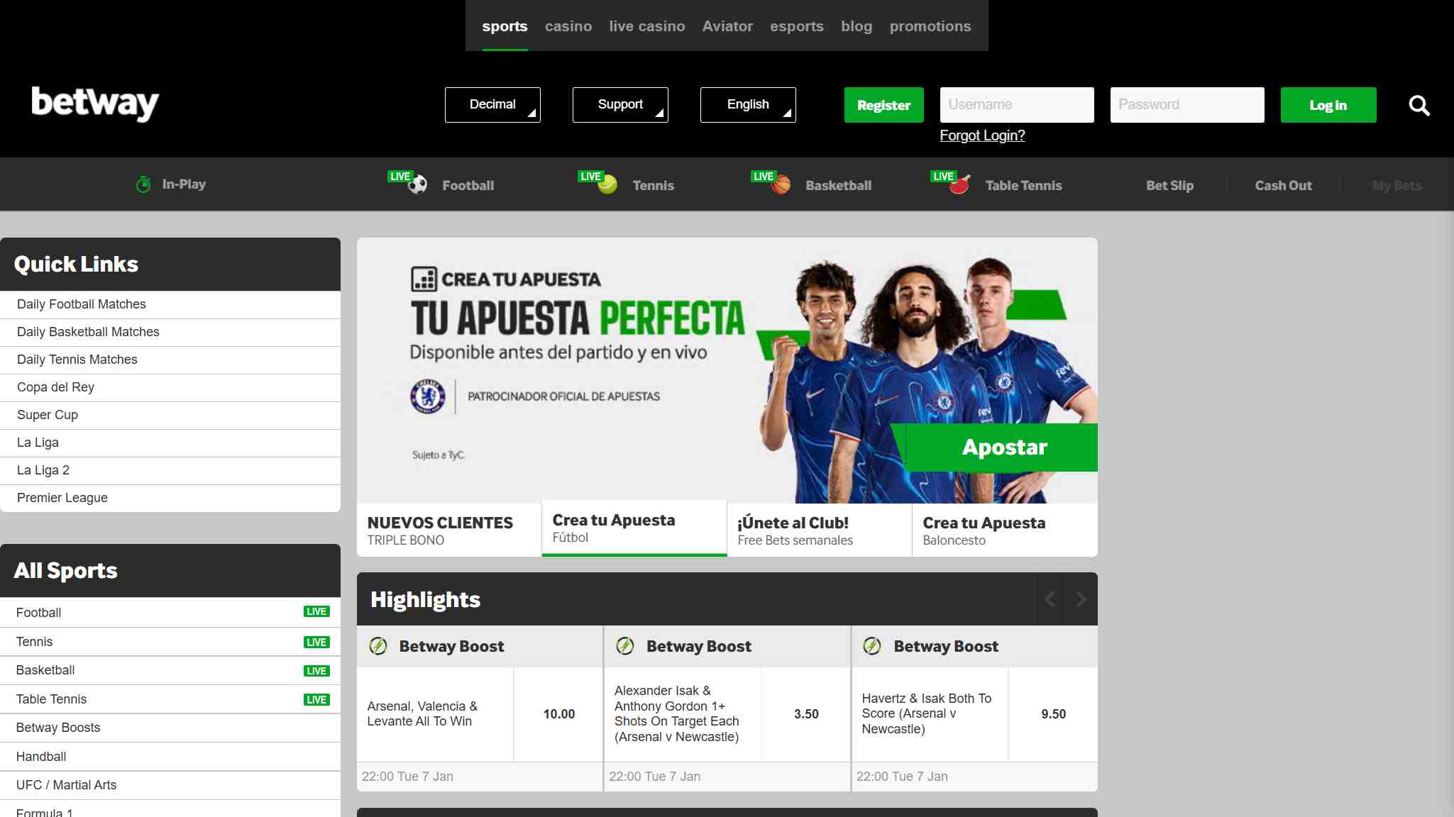 betway