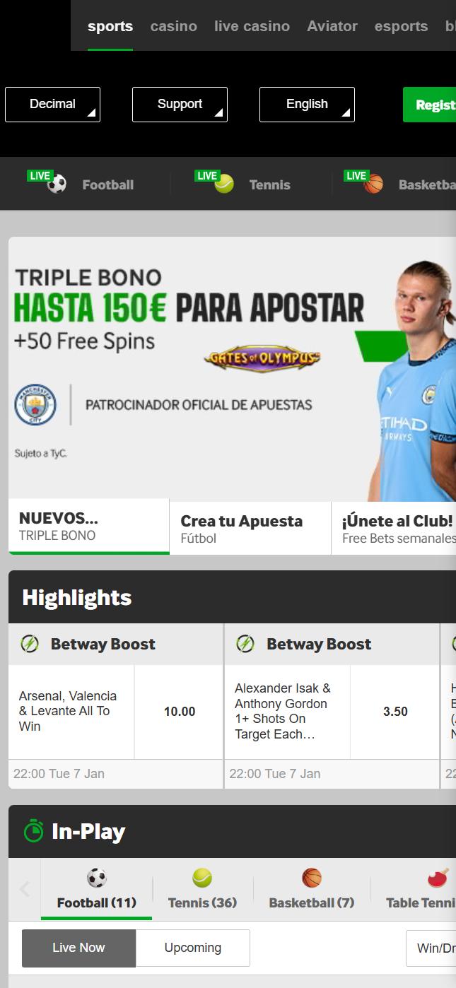 mob betway