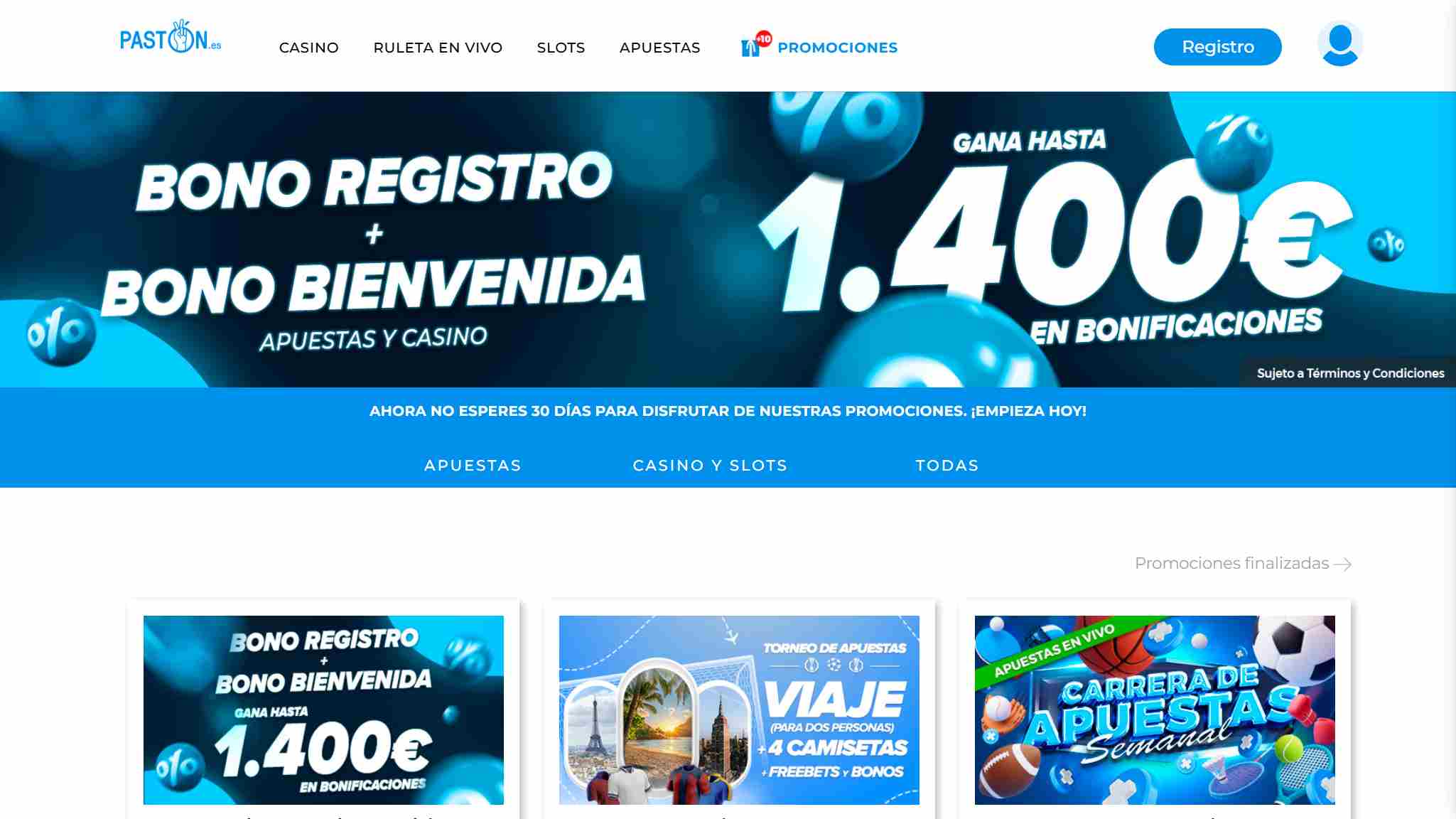 bonuses paston