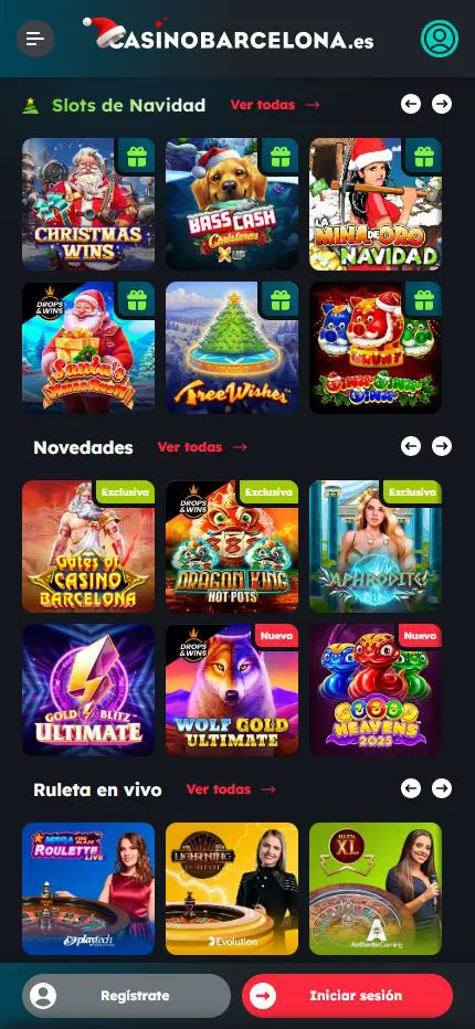 Casino Barcelona Slots en Móvil