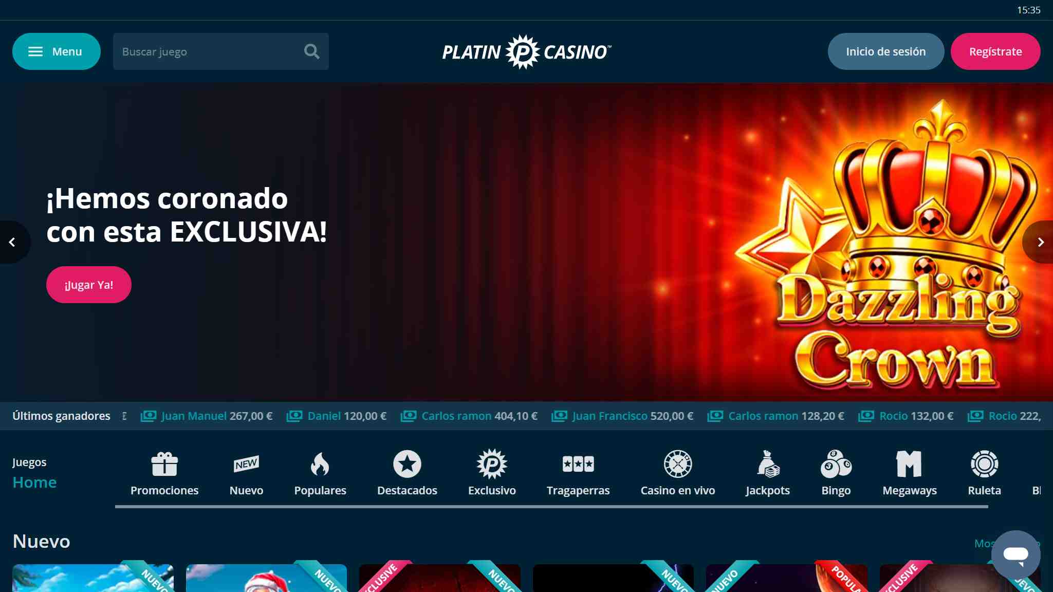 casino platin