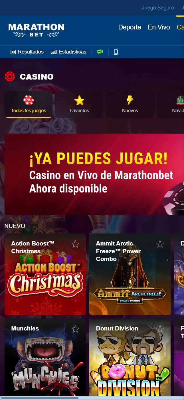 Casino Marathonbet