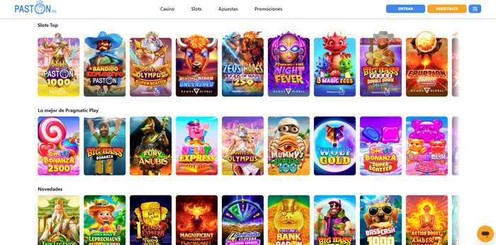 Slots de Pastón