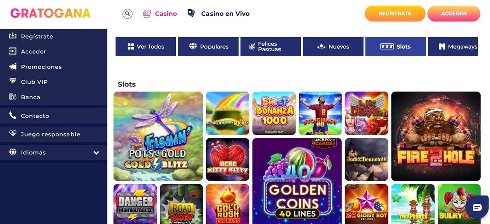 Slots Gratogana