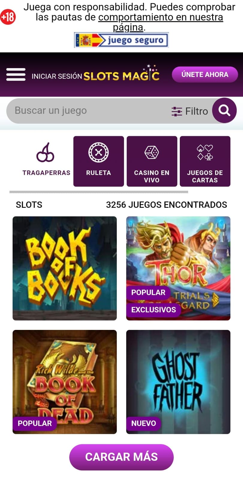 Slots Slotsmagic Movil