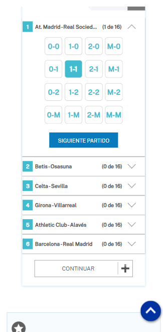 Preparar boleto del Qunigol