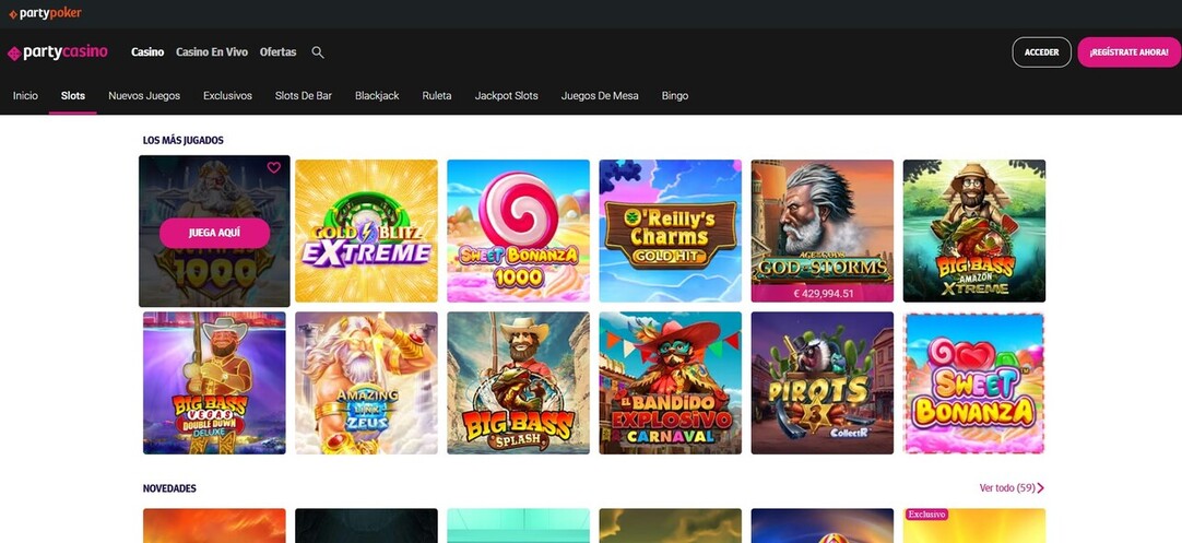 Slots PartyCasino 