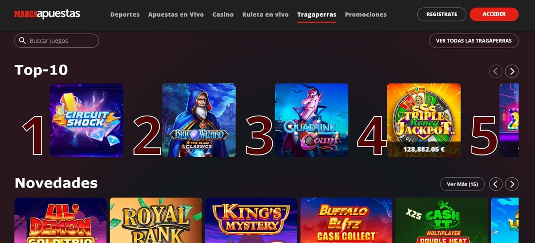 Tragaperras MarcaApuestas 
