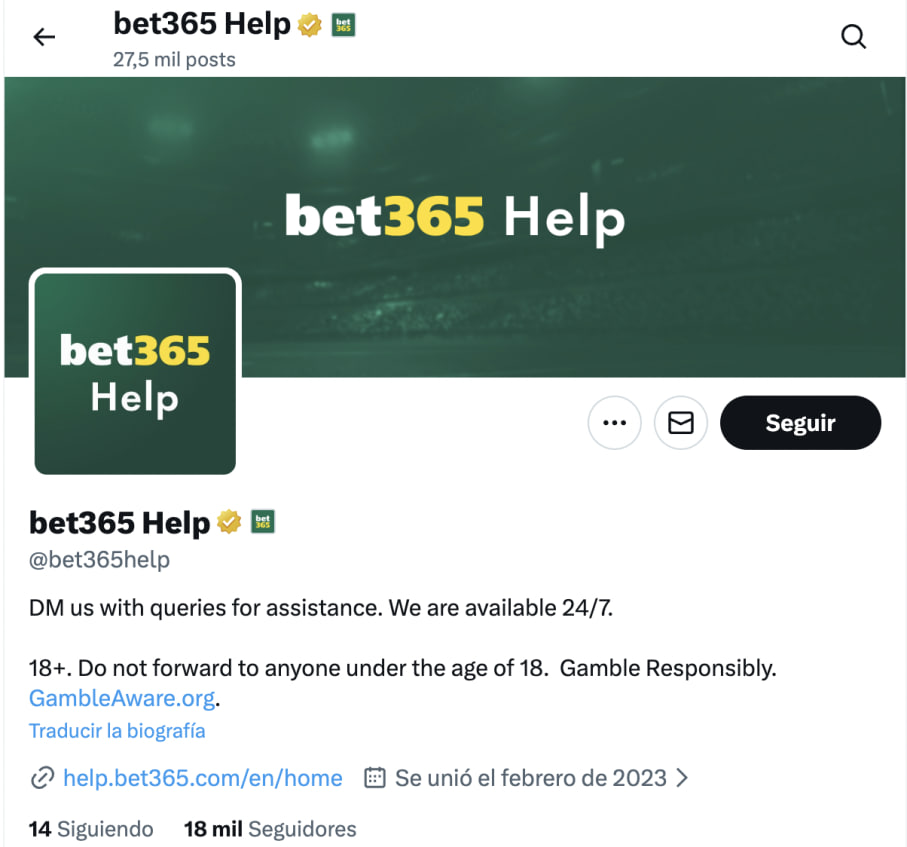 Bet365 X
