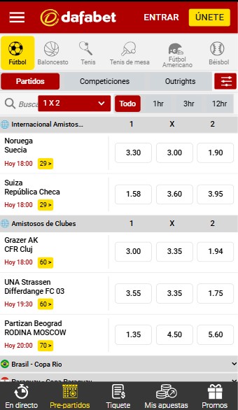 Dafabet Homepage