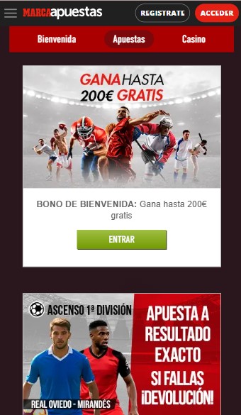 Promociones Apuestas Marcaapuestas