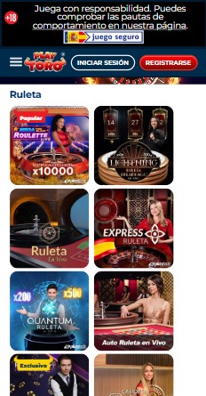 PlayToro Ruleta