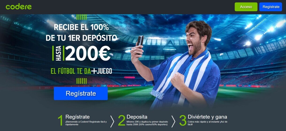 Codere Homepage España