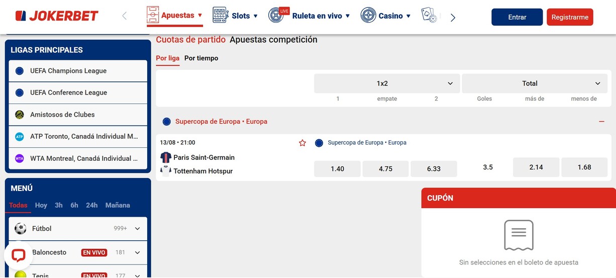 Jokerbet Supercopa de europa
