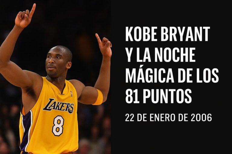 Kobe Bryant 22 de enero 2006
