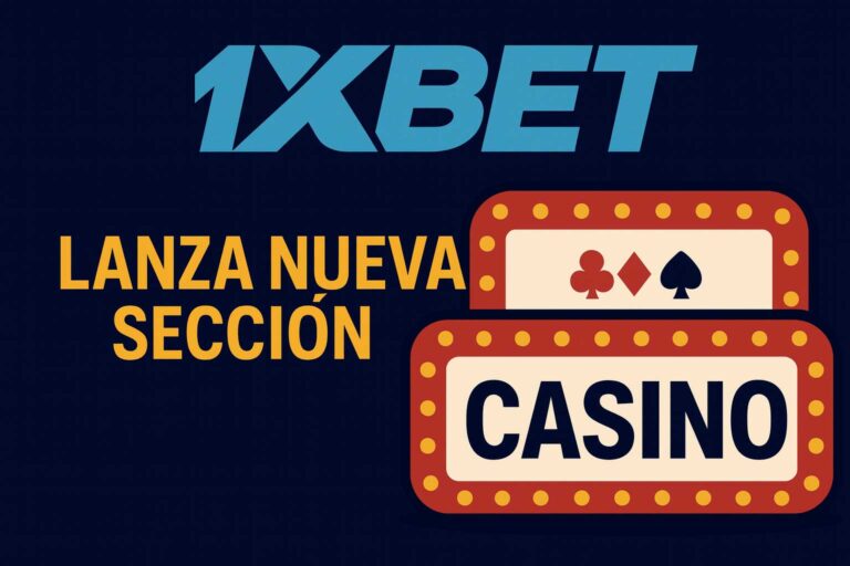 nueva seccion de casino en 1xbet