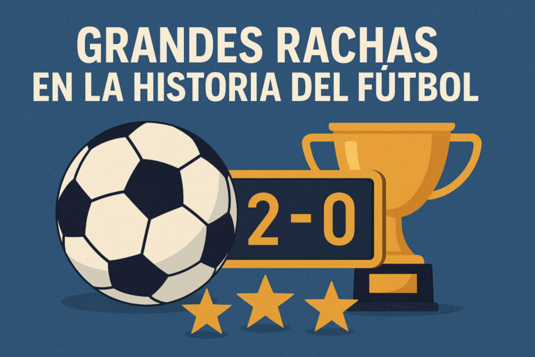 Grandes rachas en la historia del fútbol