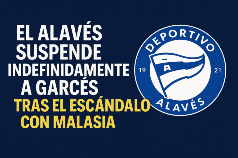 Suspensión del Alavés a Garces
