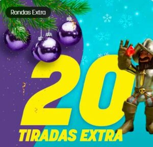 Giros gratis de Pinata Casino en Navidad