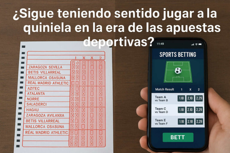 Quiniela vs Apuestas deportivas
