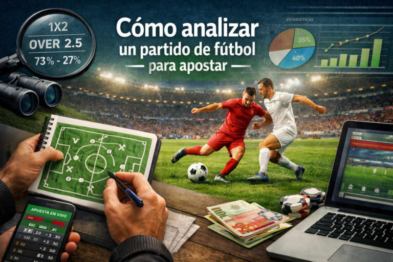 Como analizar un partido de fútbol para apostar