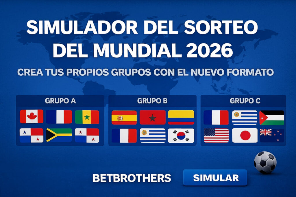Simulador Sorteo Mundial 2026