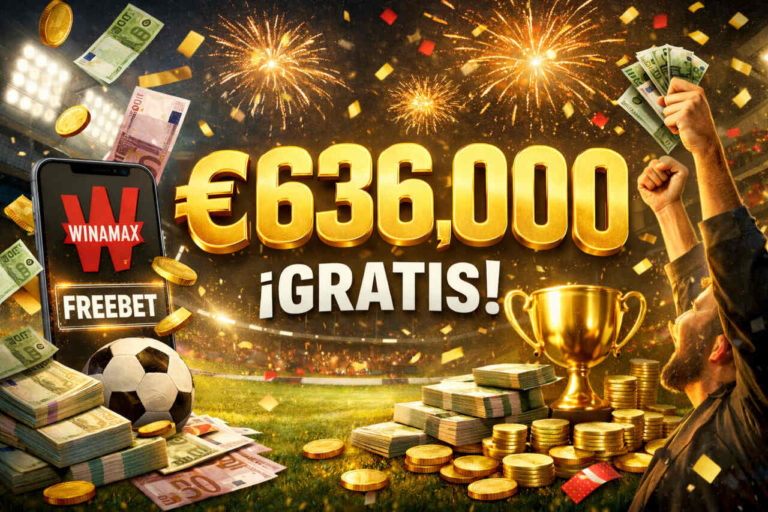 Gana 636000€ con una freebet