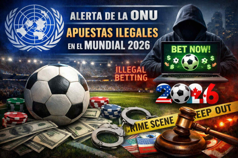Apuestas ilegales en el Mundial 2026