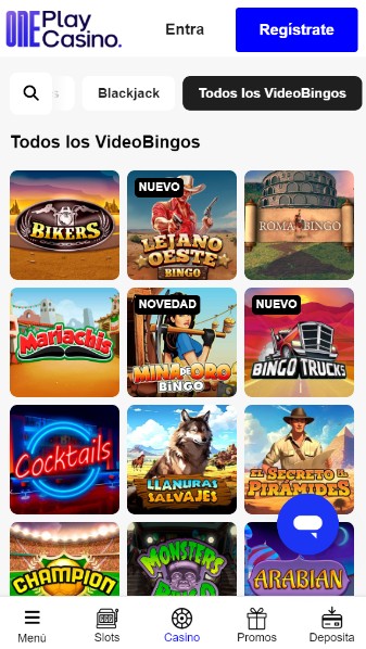 OnePlay Casino España videobingos