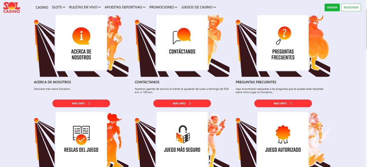 Sol Casino Apuestas deportivas Atención al cliente pc