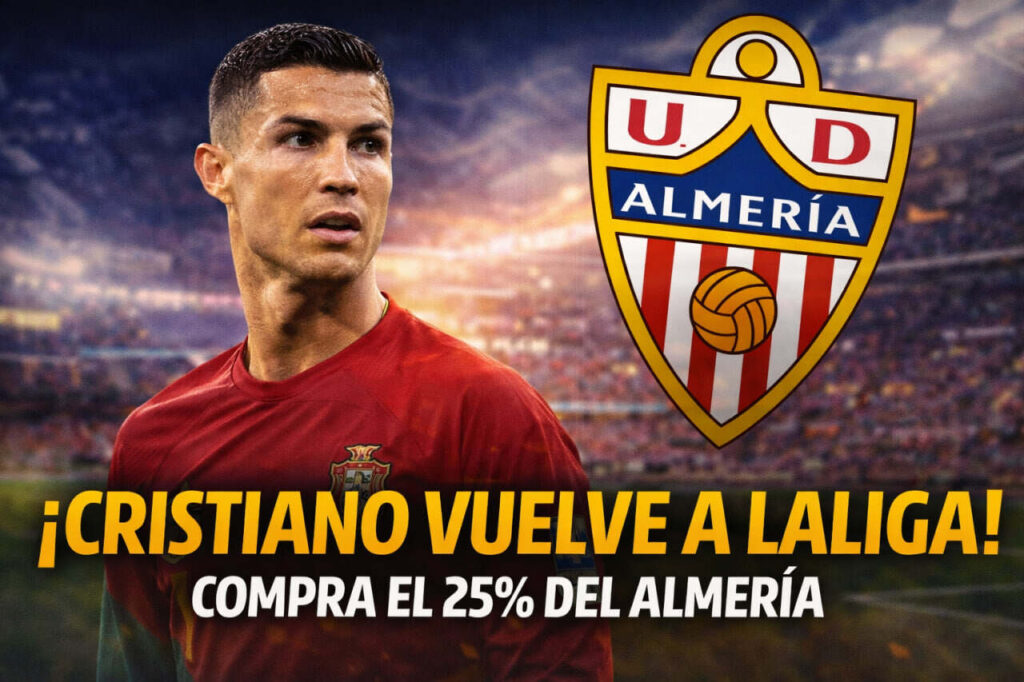 Cristiano compra el 25% UD Almeria