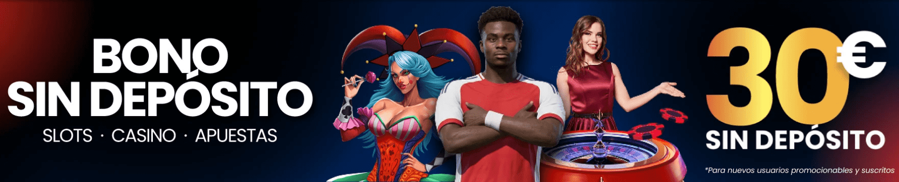 Bono sin depósito JOKerbet banner