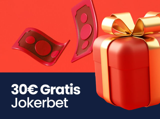 Bono sin depósito de 30€ en Jokerbet
