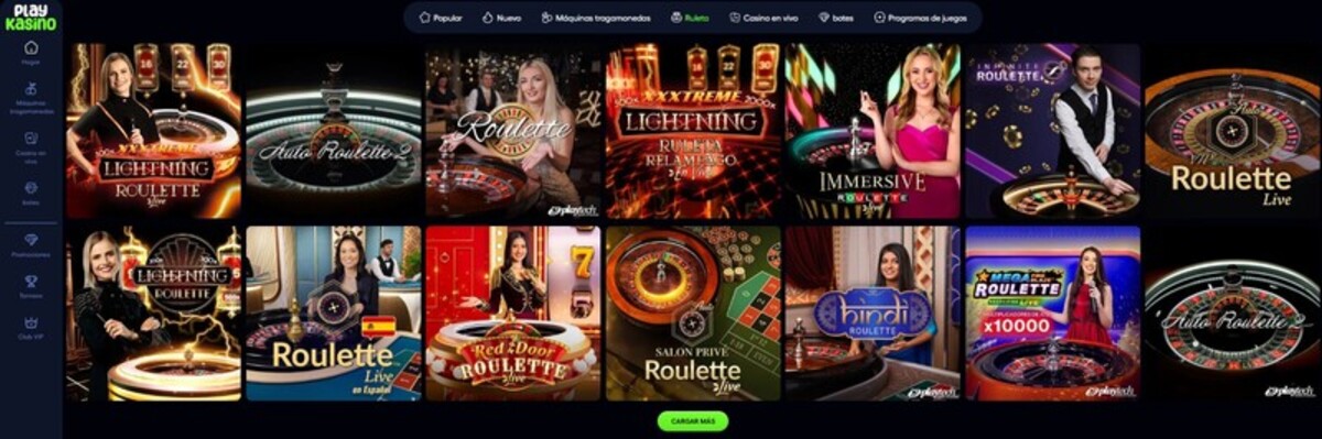 PlayKasino Casino Ruletas España pc