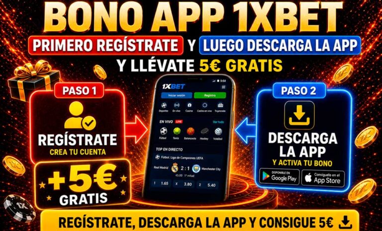 Nueva promocion app 1xbet