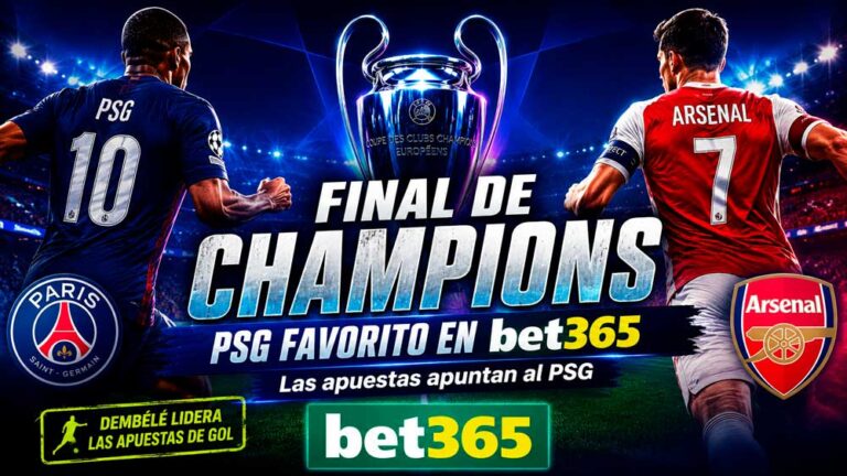 Favorito de la final de la Champinos segun Bet365