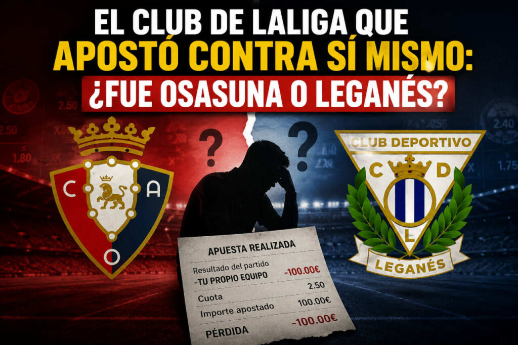Equipo La Liga apuesta contra si mismo