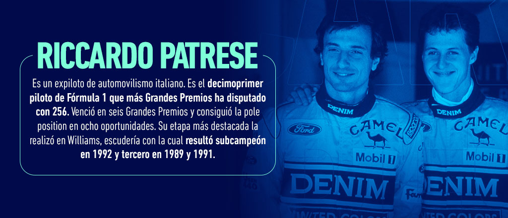 Historia de Riccardo Patrese