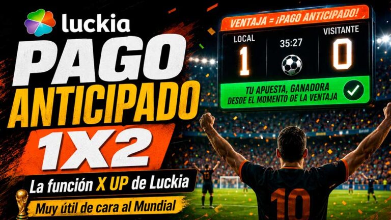 Pago anticipado en Luckia para el Mundial