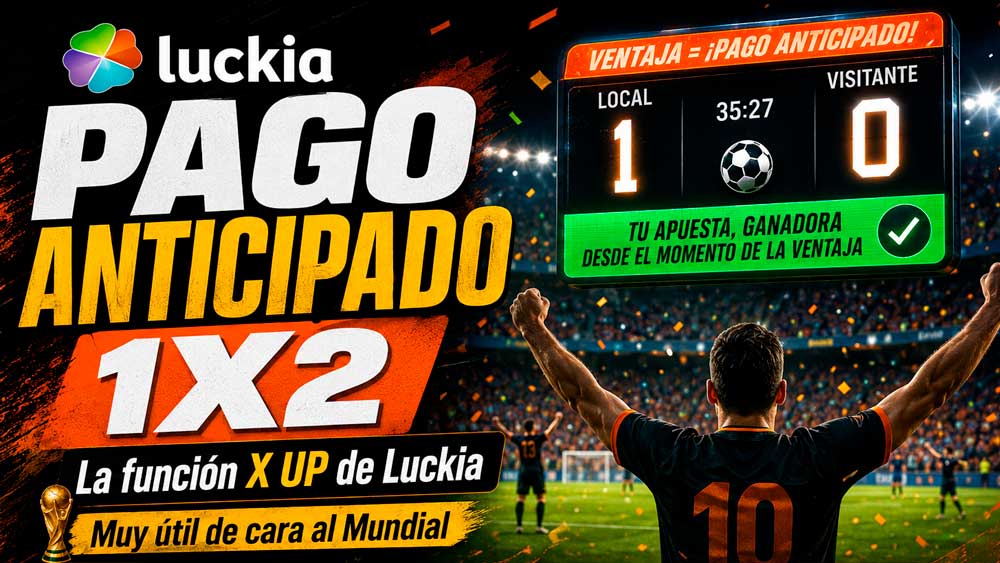 Pago anticipado en Luckia para el Mundial