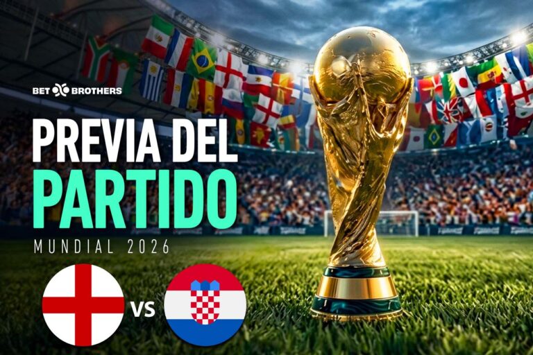 Duelo de fase de grupos entre Inglaterra vs Croacia.