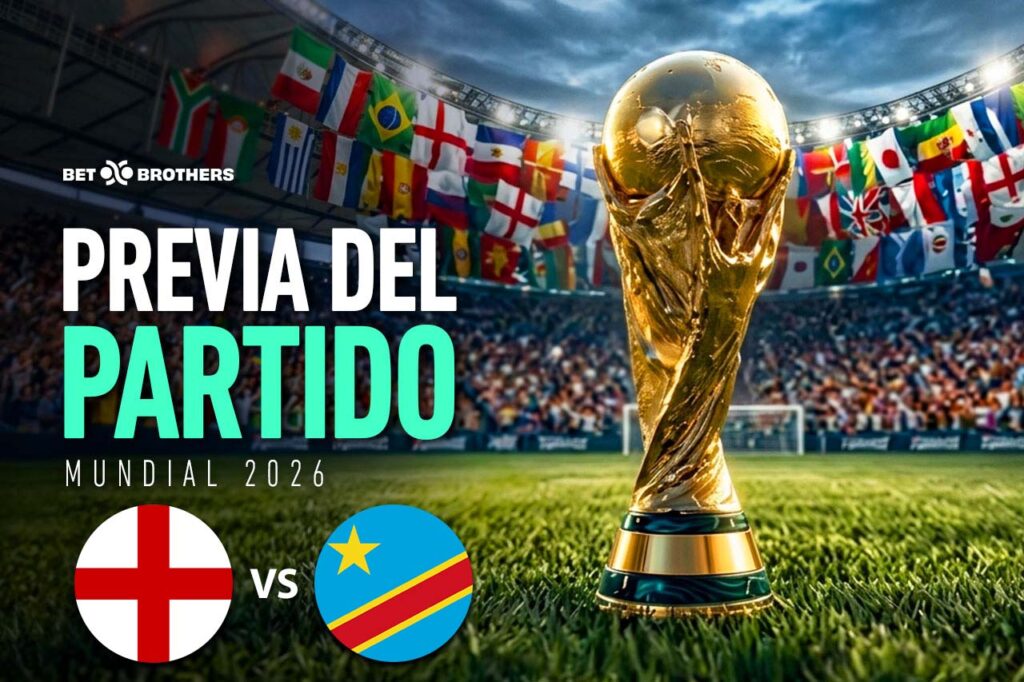 Enfrentamiento de dieciseisavos de final entre Inglaterra vs RD Congo