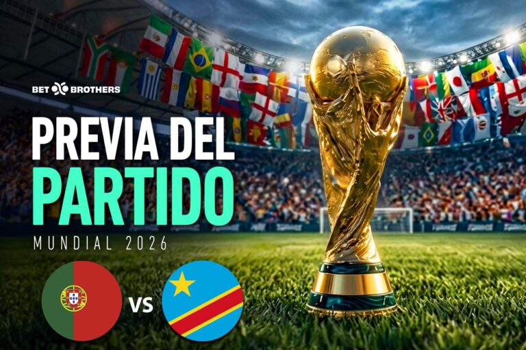 Duelo de fase de grupos entre Portugal vs Congo.