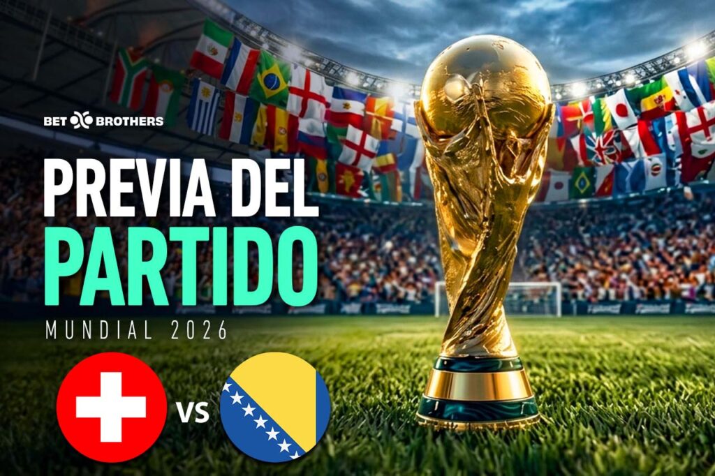 Duelo de fase de grupos entre Suiza vs Bosnia y Herzegovina.