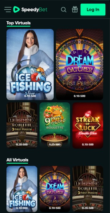 Speedybet Casino Virtuals España