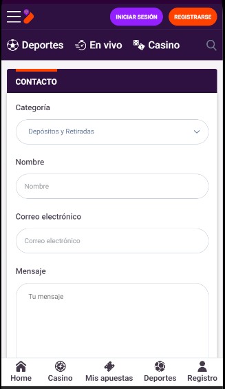 Tonybet Contacto España