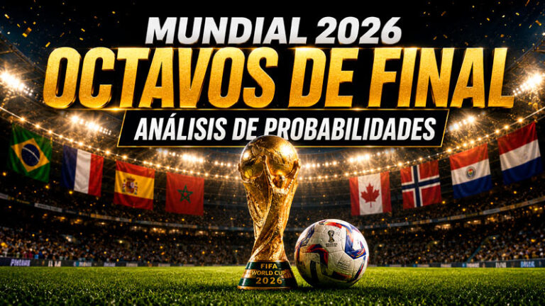 Análisis por porcentajes de octavos del Mundial 2026