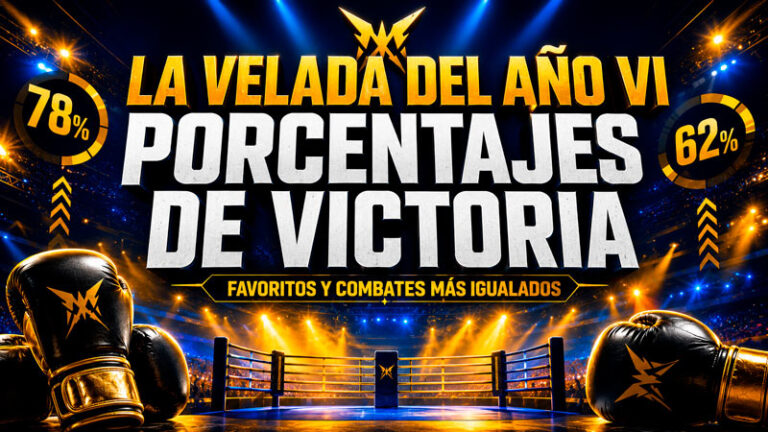 Porcentajes y probabilidades de los combates de la Velada 6