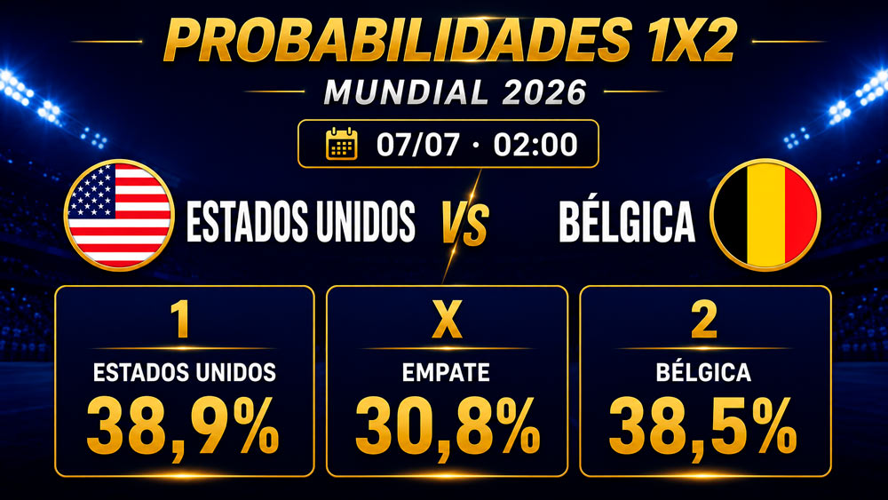 Análisis del Estados Unidos Bélgica en octavos de final del Mundial